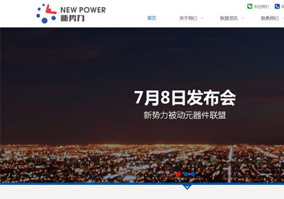 深圳網(wǎng)站建設案例(新勢力聯(lián)盟)