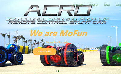 深圳網(wǎng)站建設案例(China Toys & Gifts City)